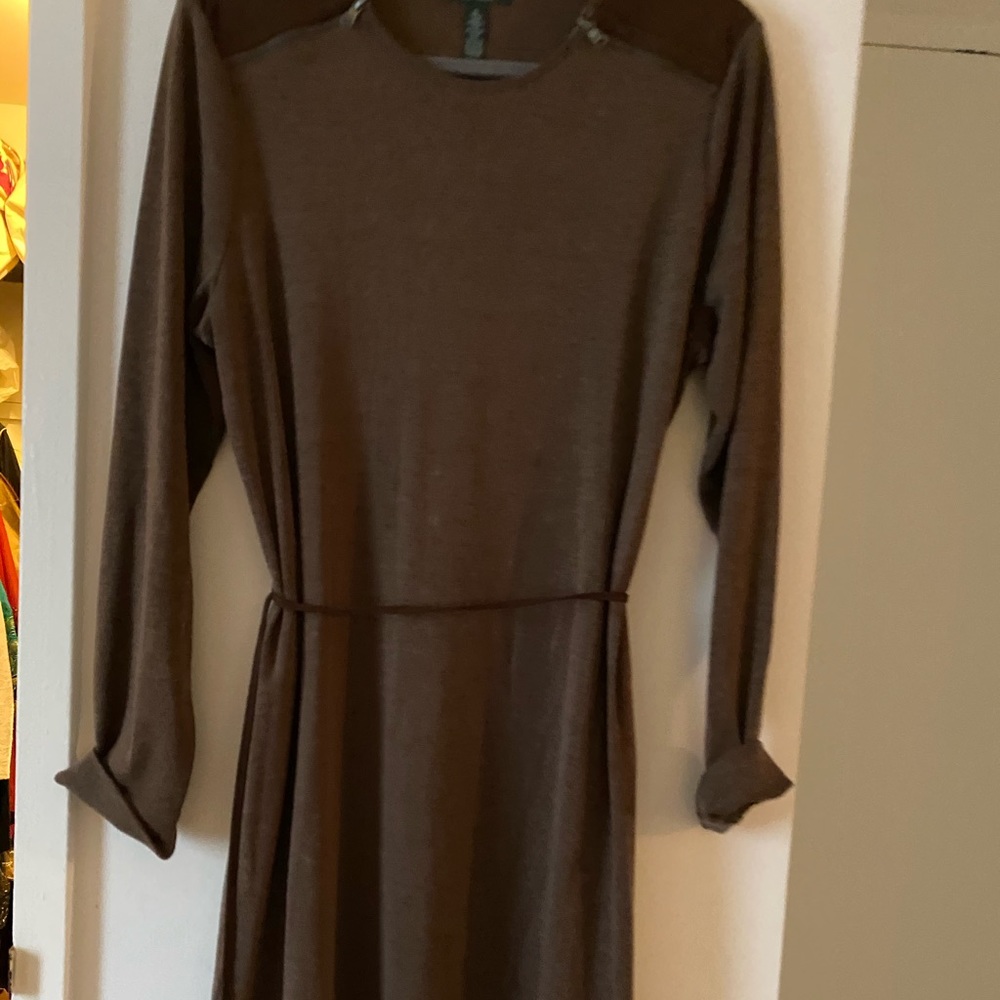 Lauren jeans co. Ralph  Lauren brown dress